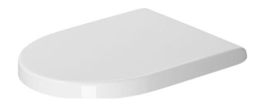 Duravit Starck 3 Toalettsete Uten myktlukkende hengsler, Hvit