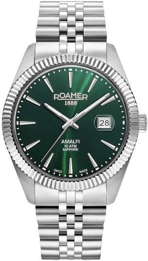 Roamer Monza Herreklokke 852833 41 75 20 Amalfi Gents Grønn/Stål