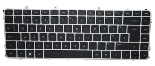 HP KEYBOARD ISK/PT BLK/SVR (CS/SK