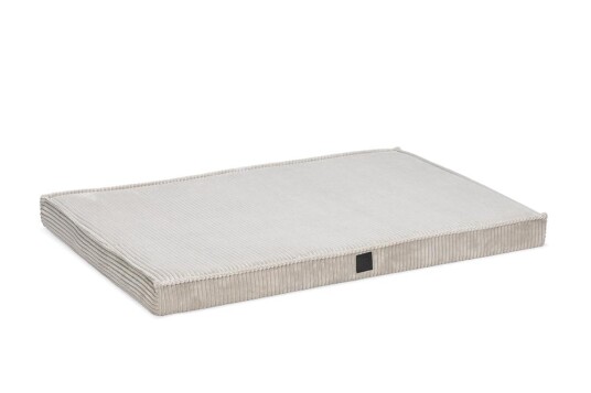 Designed By Lotte Ortopedisk Hundemadrass I Ribbestoff Grå 108Cm