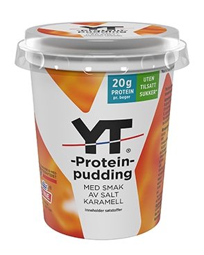 YT Proteinpudding Salt Karamell 190g