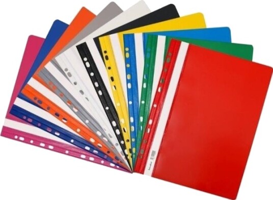 Biurfol Hard Perm Med Hengemekanisme I Pvc Mix 10 Stk Biurfol Hard Perm Med Hengemekanisme I Pvc Mix 10 Stk