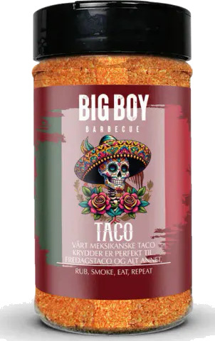 Big Boy BBQ Taco-krydder 150 g tacokrydder