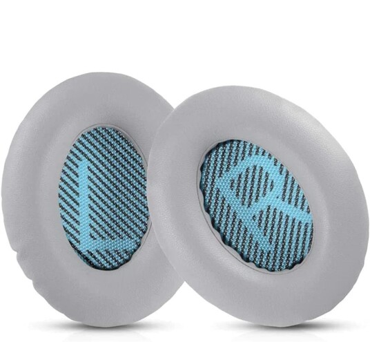 INF Øreputer Bose QC35/25/15 AE2 AE 2i AE 2w SoundTrue SoundLink Grå+blått