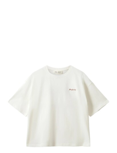 Sofie Schnoor Verasw Boxy T Shirt   Cream   XS
