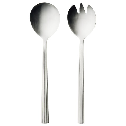 RAW cutlery 2 pcs saladset giftbox Matte steel 14636 RAW cutlery 2 pcs saladset giftbox Matte steel 14636