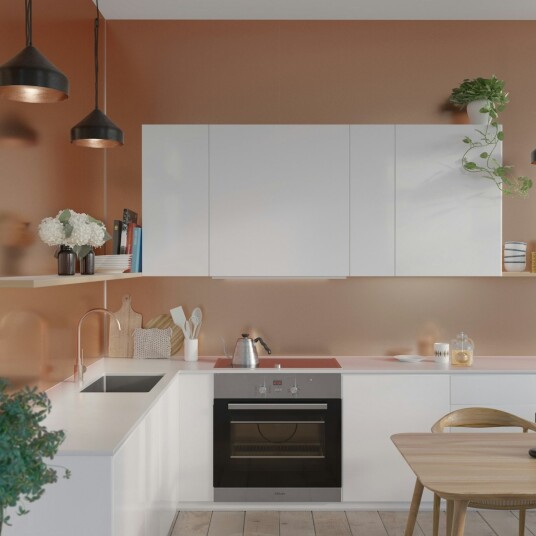 Kitchen Board Fibo 5006-K00 Copper Lengde: 2400 mm