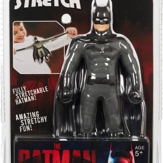 DC Comics Stretch Batman Figur 18 Cm Kan Strekkes Til 68 Cm 1 Stk Fra 6 År