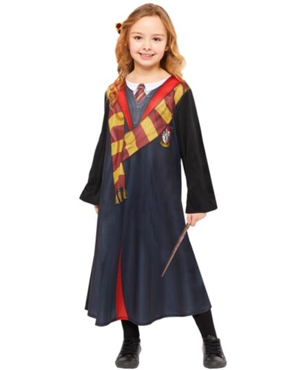 Hermine Gryffindor Barnekostyme Strl 8 10 år