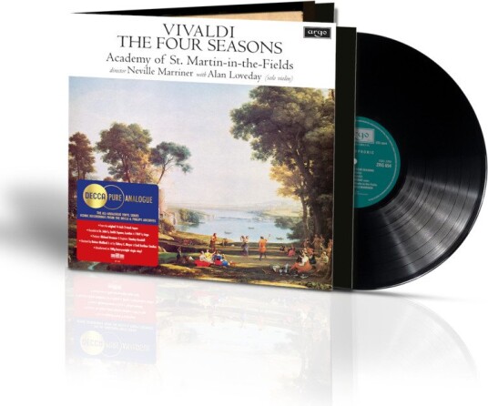 Alan Loveday Vivaldi The Four Seasons Decca Pure Analogue Vinyl