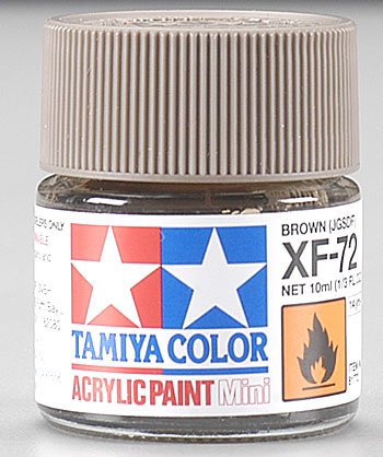 Tamiya 81772 Acrylic Mini XF-72 Brown JGSDF 1/3 oz