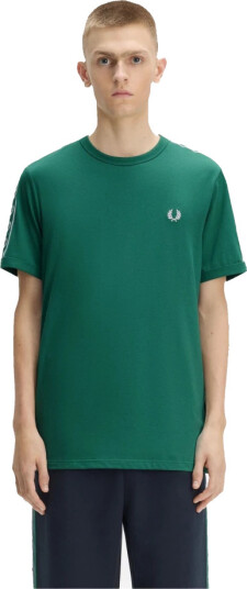 Fred Perry Herre Topper Grønn M,