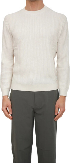 Armani Exchange Herre Strikkevarer Hvit M,