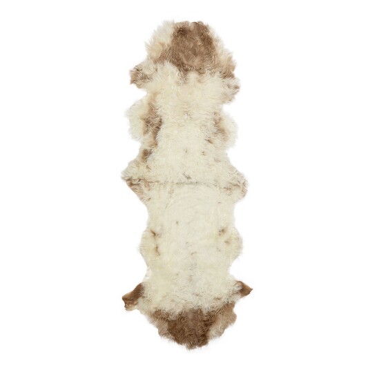Natures Collection Saueskinn Toscana 150x50 cm Beige / brune nyanser