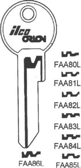 Jma Blank Nøkkel Faa81lFb 13 Fab