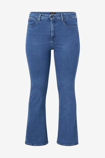Lee Plus Jeans Bootcut Plus Blå