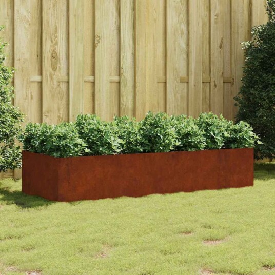 Høybed 200x80x40 cm cortenstål