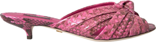 Dolce & Gabbana Dame Sko Rosa 38 EU,