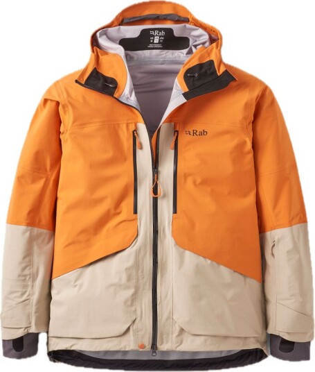 Rab Bigline Jacket Wmns Dark Melba/dark Pebble EU L / UK 14