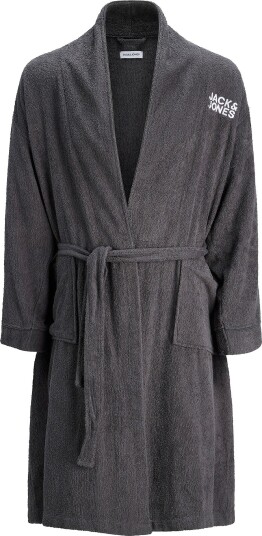 Jack & Jones   Morgenkåpe / badekåpe Jacsolid Bathrobe   Grå