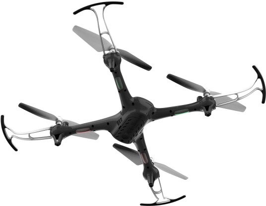 Syma X15A R/C Quadcopter med propellbeskyttelse og USB Svart