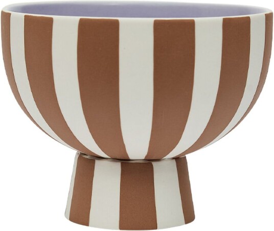 OYOY Toppu bolle mini Ø12,6 cm Caramel lavendel OYOY Toppu bolle mini Ø12,6 cm Caramel lavendel