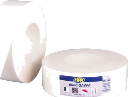Gaffa 6000 Tape Hvid 50Mm X 25M Gaffa 6000 Tape Hvid 50Mm X 25M
