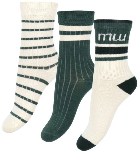 minipop Minipop® Season Bamboo Socks 3 Pcs   Cream   19/22