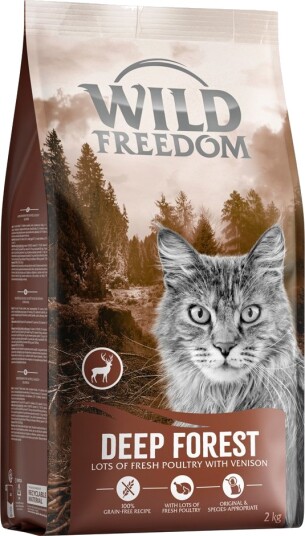 Wild Freedom Adult Deep Forest Kornfri Tørrfôr Hjort 2kg Wild Freedom Adult Deep Forest Kornfri Tørrfôr Hjort 2kg