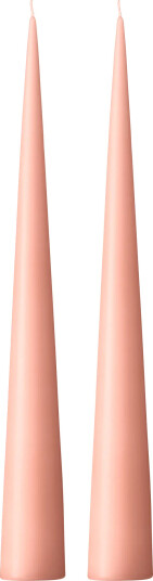 ester & erik ester & erik kjeglelys 37 cm 2 stk. matt Rosy caramel 20 ester & erik ester & erik kjeglelys 37 cm 2 stk. matt Rosy caramel 20