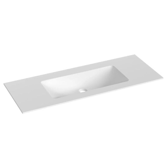 Korsbakken Orion Solid Surface Heldekkende Hvit Matt 120cm