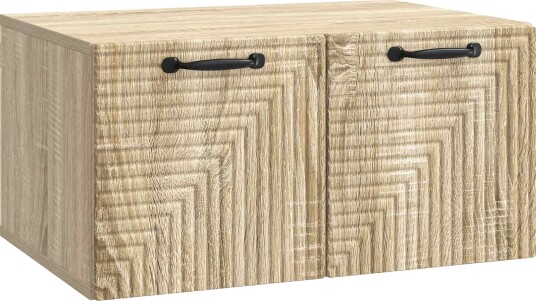 Vegghengt TV skap Sonoma eik 59,5 x 41 x 30 cm Konstruert tre Vegghengt TV skap Sonoma eik 59,5 x 41 x 30 cm Konstruert tre