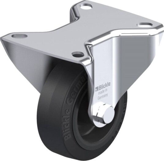 Blickle 842761 B-Poev 80G Hurtig Hjul – Hjuldiameter 80 Mm, Bæreevne (Maks.) 140 Kg, 1 Stk