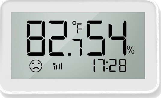 Conecto Zigbee Temperatur/Fuktighetssensor Med Skjerm