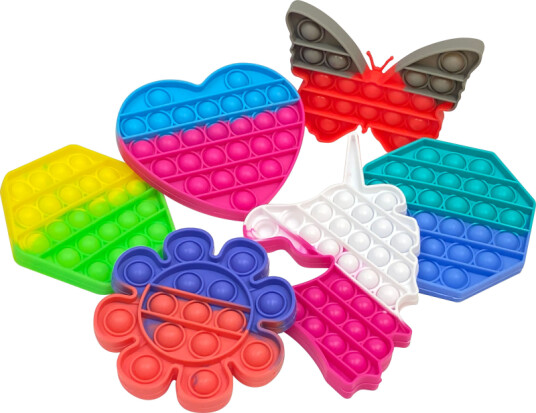 Pop It - Fidget - Blandet - 1 Stk. - Assorteret Pop It - Fidget - Blandet - 1 Stk. - Assorteret