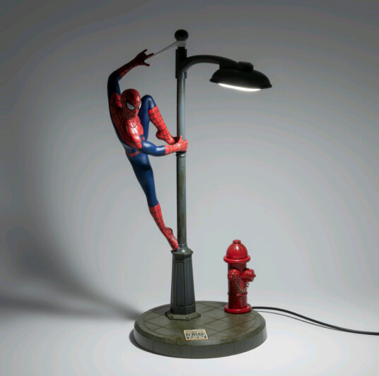Paladone Product Paladone Spiderman Lamp, Flerfarget, Universell, 1 ampuller, LED, Lys hvit, Ambience