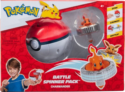 Pokémon Battle Spinner Charmander med Pokéball - Figurer - ONE SIZE Pokémon Battle Spinner Charmander med Pokéball - Figurer - ONE SIZE