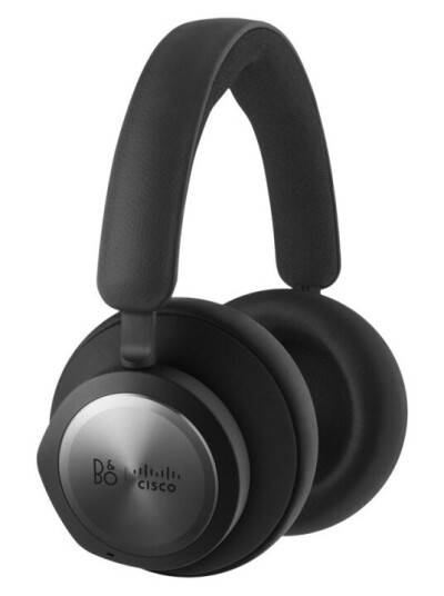 Bang & Olufsen Cisco 980 - Hodesett - Full Størrelse - Bluetooth - Trådløs, Kablet - Aktiv Støydemping - 3,5 Mm Jakk, Usb-A - Antrasittsvart - Cisco Webex Certified - For Cisco Ip Phone 8800 Webex Desk Pro Series