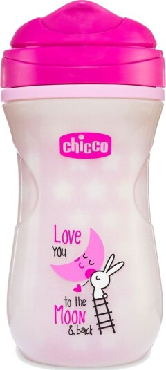 Chicco Termokopp 200 ml Fra 14 Mnd Rosa