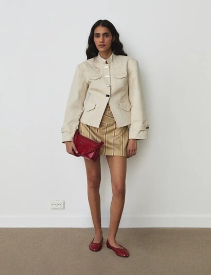 Laagam Milou Ecru Jacket Cream XS/34