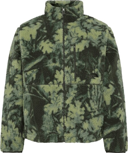 The North Face M Extreme Pile 2 Fz Jacket Print Green XL