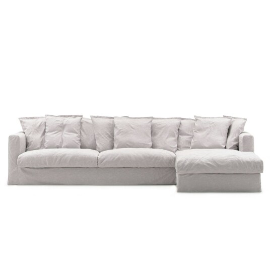 Decotique Le Grand Air 3 Seter Sofa Lin Divan Høyre Misty Grey