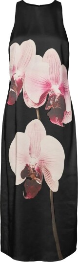 YAS Yasorchida Satin Long Dress S. Show Black 38 YAS Yasorchida Satin Long Dress S. Show Black 38