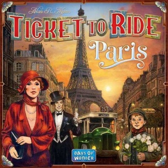 Ticket to Ride Paris - Brettspill fra Outland