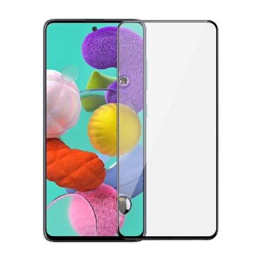 DACOTA PLATINUM TIGER GLASS SAMSUNG GALAXY A51 SKJERMBESKYTTER, SVART