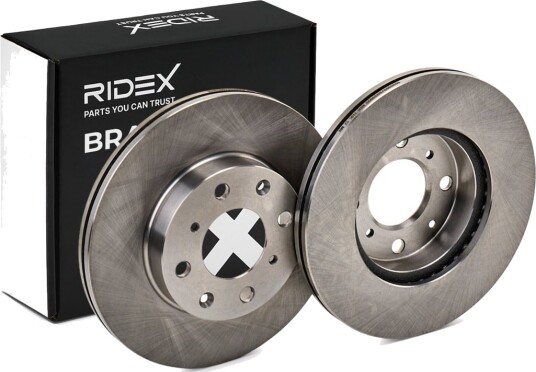 RIDEX 82B0801 Bremseskive