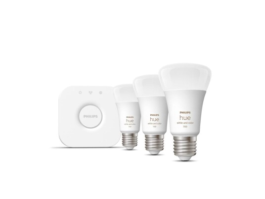 Philips Hue WCA 75W E27 pære inkl. Hue Bridge Philips Hue WCA 75W E27 pære inkl. Hue Bridge