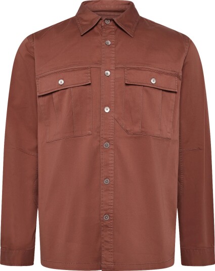 PS Paul Smith Mens Ls Casual Fit Shirt   28_BURGUNDY/ BORDE   XL