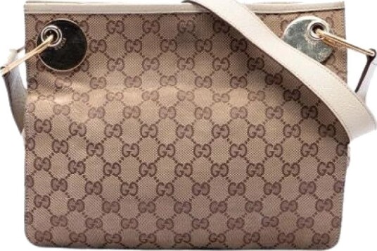 Gucci Vintage Dame Pre owned Beige ONE SIZE, Gucci Vintage Dame Pre owned Beige ONE SIZE,