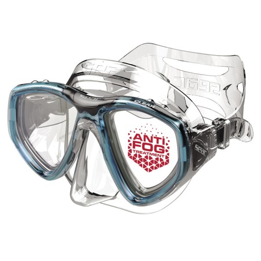 Seac Dykkemaske Clear Antifog Aquamarine